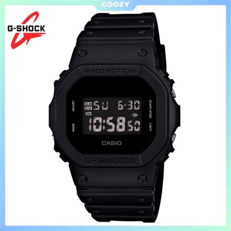 Jual Jam Tangan Pria G SHOCK CASIO DW 5600 Digital Rubber Full Black