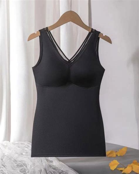 Haut Pr Cieux Avec Coussinets De Poitrine Pour Femme Soutien Gorge