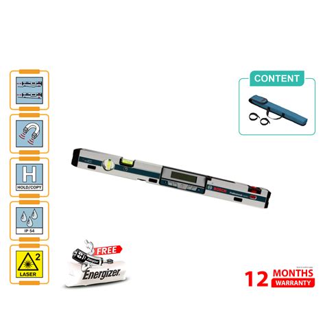 BOSCH GIM 60 L Professional Digital Inclinometer GH Hardware Sdn Bhd