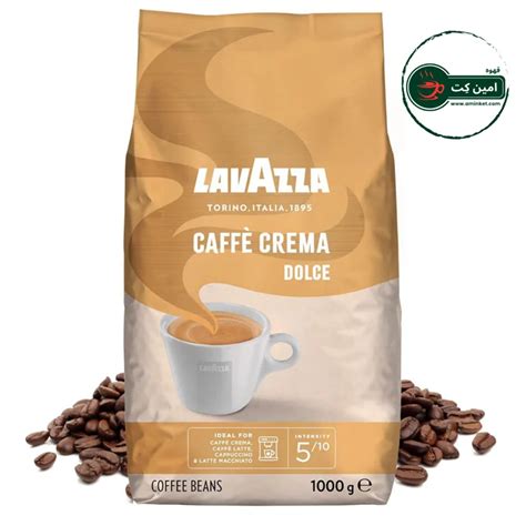 دانه قهوه لاوازا Caffe Crema Dolce ا Lavazza Caffe Crema Dolce Coffee