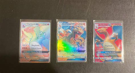 Charizard Vstar Rainbow Set Vmax Climax Gx Ex Vmax V Pokémon Etsy