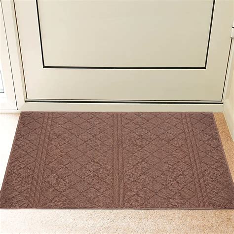 Amazon REFETONE Indoor Doormat Front Back Door Rug Durable Rubber