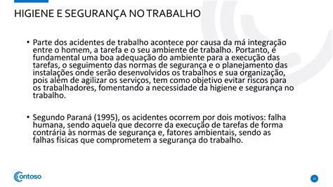 Normas e procedimentos relacionados à Higiene e segurança do trabalho pptx