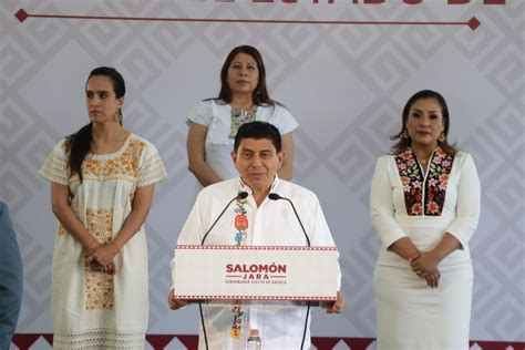 Anuncia Gobernador Electo De Oaxaca Segunda Parte De Su Gabinete