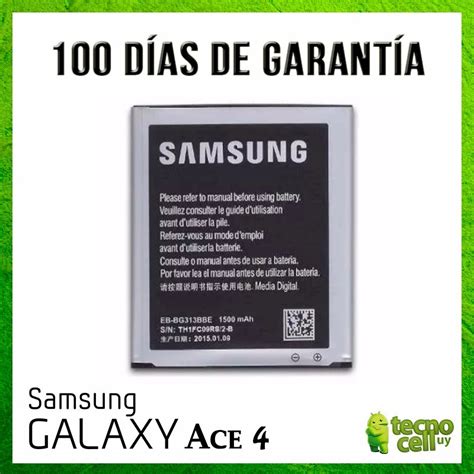 Bateria Samsung Ace G Bg Bbe Original Tecnocell Uy