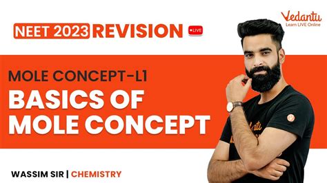 Mole Concept 1 Basics Of Mole Concept NEET 2023 Revision NEET