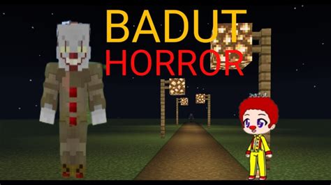 Badut Horror Minecraft Pe Horror Map Youtube