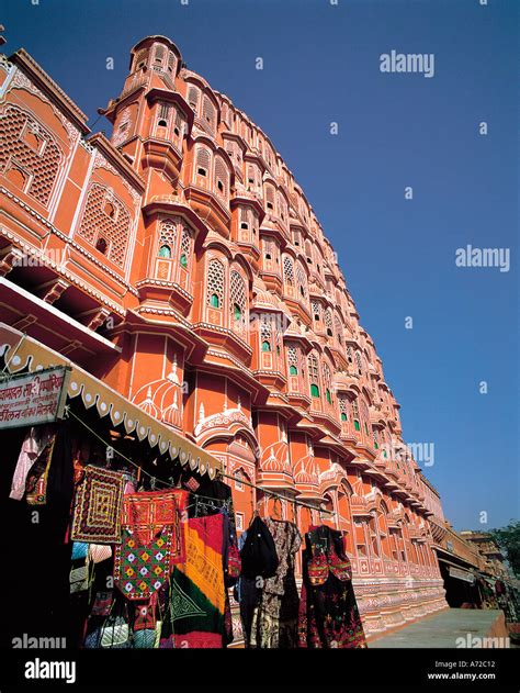 Hawa Mahal Wind Palace Also Known As The Pink City In Jaipur Rajasthan