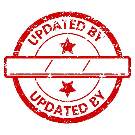 premium vector updated   place  date rubber stamp seal stamp