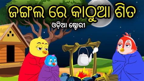 ଜଙଗଲ ର କଠଆ ଶତ Tiki Chadhei Odia Gapa Odia Bird Story Chadhei