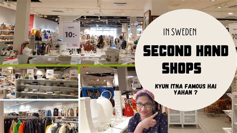 Second Hand Shopping Sweden Cheapest Shops Thrift With Me Indian