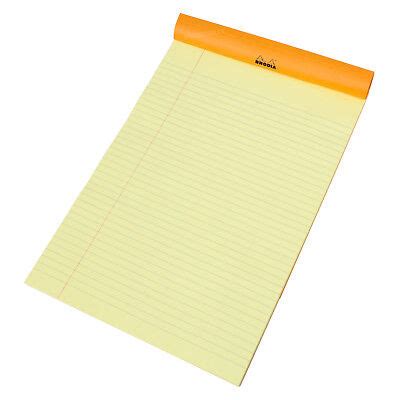 X Memory Aid A Yellow Page Paper Notepad Memo Refill Lined