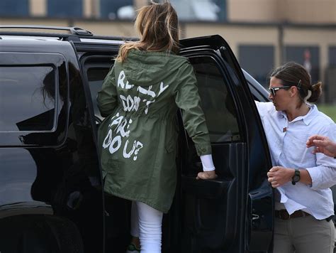 What Melania Trump’s ‘i Don’t Care’ Jacket Says About The State Of The East Wing The