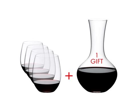 Riedel Glasses O Cabernetmerlot T Pack Plus Decanter Devlins