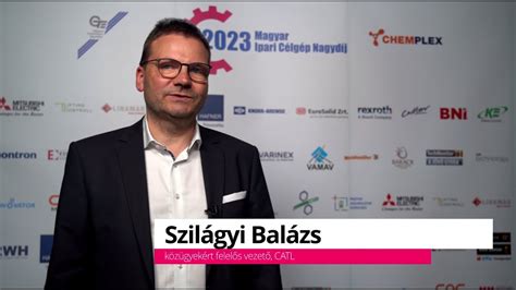 Szilágyi Balázs CATL Gépész Szalon 2023 YouTube