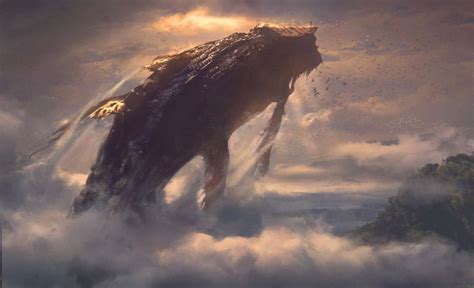 ArtStation Levias The Sky Whale Ben Redekop Creature Concept Art