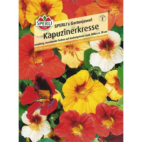 Sperli GmbH Kapuzinerkresse SPERLI s Gartenjuwel einjährig