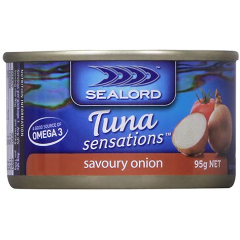 Sealord Tuna Sensations Savoury Onion 95g Prices Foodme