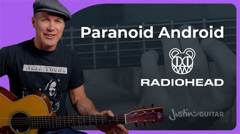 Paranoid Android By Radiohead Guitar Lesson And Cover Youtube