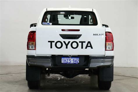 Sold Toyota Hilux Sr Extra Cab X Hi Rider In White Used Ute