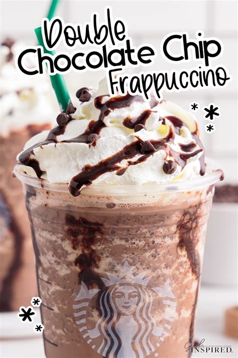 Double Chocolate Chip Frappuccino Without Coffee Recipe Bryont Blog