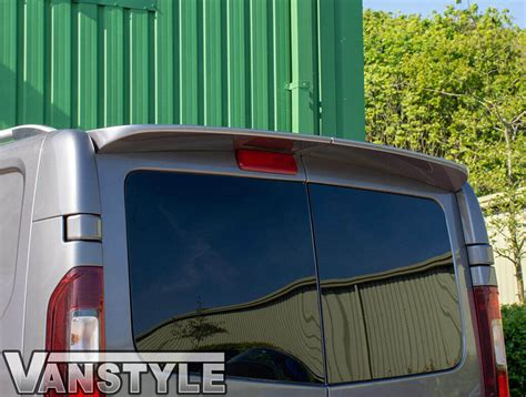 Pu Rear Twin Door Spoiler Primastar Vivaro Trafic Talento Nv Vanstyle