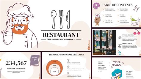 Restaurant Project Ppt Presentation Template Eatemp