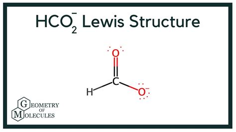 Formate Lewis Structure