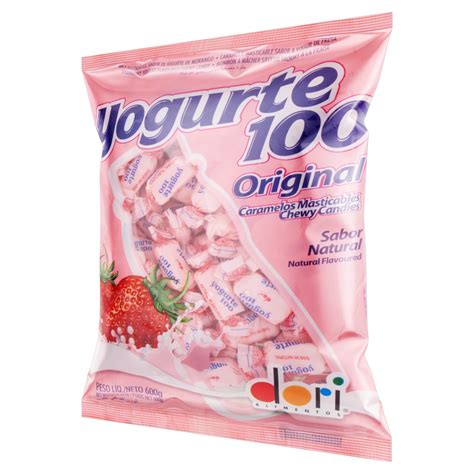 Bala Yogurte Original Iogurte De Morango Sem Gl Ten G Keroo