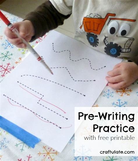 Pre Writing Practice Craftulate