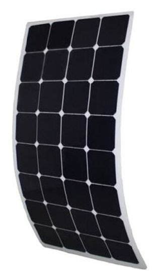 50W Semi Flexible Solar Panel Monocrystalline Solar Module Buy Solar