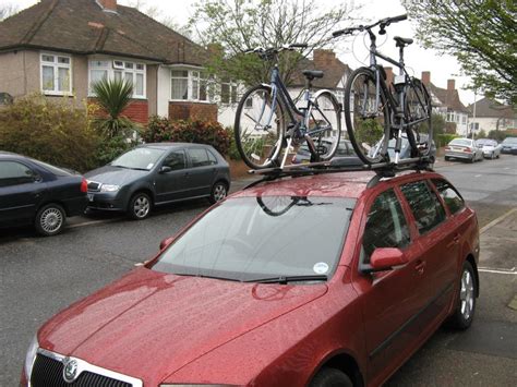 Cycle Carrier Roofrack For Estate Skoda Octavia Mk II 2004 2013