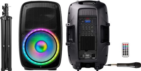 Best Buy Ion Audio Total Pa Glow High Power Bluetooth Pa System