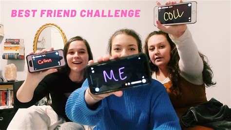 Best Friend Challenge Youtube