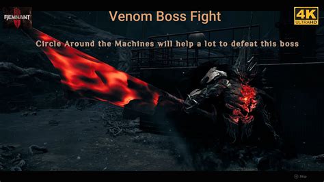 Remnant Solo Venom Boss Fight Youtube