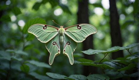 The Fascinating Luna Moth: Features and Characteristics