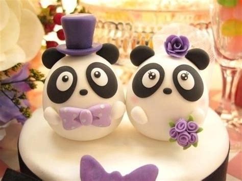 Panda Cake Toppers Panda Cakes Cake Wedding Cake Toppers