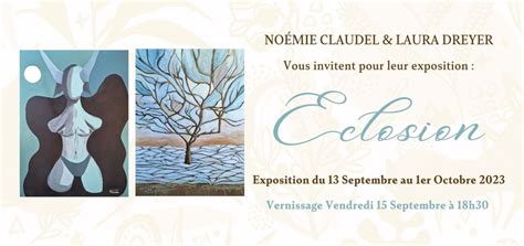 Ateliers Agora Exposition Eclosion de Noémie Claudel et Laura