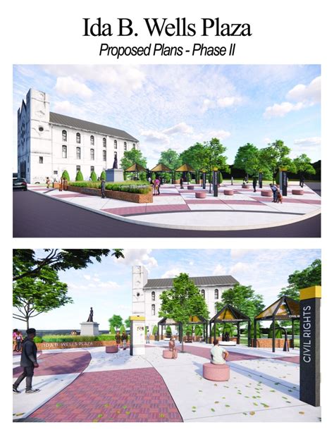 Phase Two Of The Ida B Wells Plaza Development Plan Revealed The