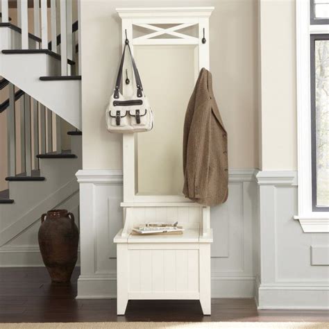 Solid Wood Hall Tree Ideas On Foter Entryway Furniture Hall Tree