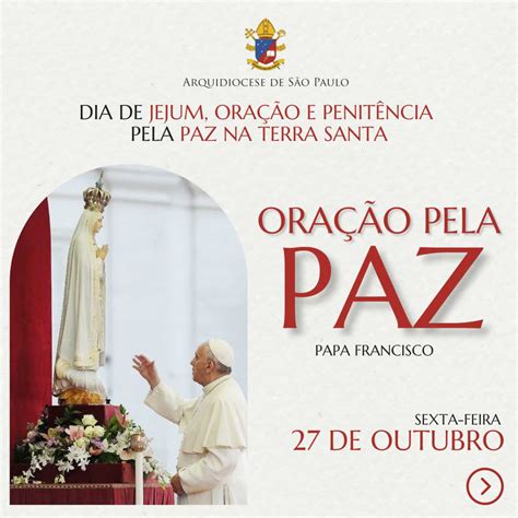 Papa Na Ora O Pela Paz Maria Intercedei Pelo Nosso Mundo Em Perigo