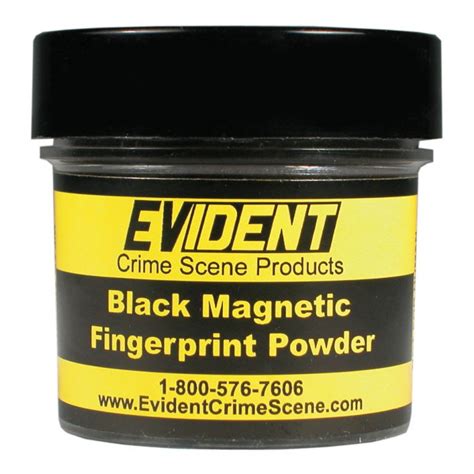 Black Magnetic Fingerprint Powder Wsci Technology