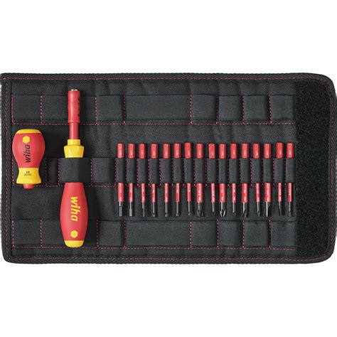 Wiha 19 Piece Vde Softfinish Slimvario Screwdriver Set Pilgrim