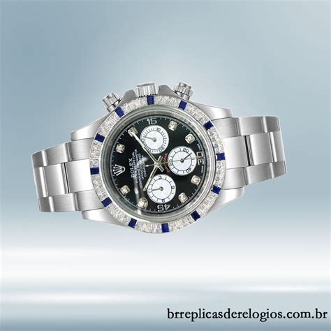 Rolex Daytona Masculino 40mm 116599 Tom Prata Mostrador Preto As