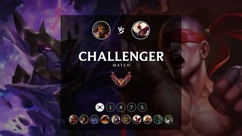 KR Challenger Match 1475 Super Jarvan IV Vs Super Lee Sin YouTube