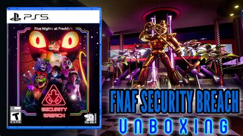 Five Nights At Freddys Security Breach Ps4 Ps5 Unboxing 47 Off