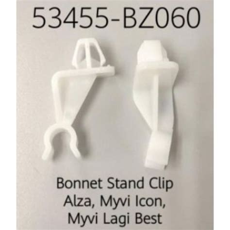 Perodua Genuine Alza Myvi Lagi Best Front Bonnet Stand Clip Shopee