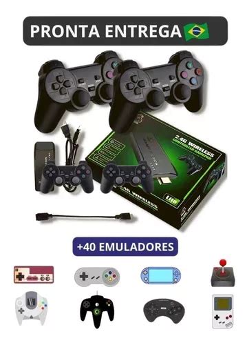 V Deo Game Pen Drive Jogo Hdmi Console Jogo Antigo Box K Controles