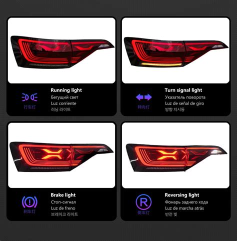 Car Lights For Vw Jetta Tail Light Mk Led Rear Lamp Light