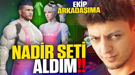 EKİP ARKADAŞIMIN HESABINA NADİR SETİ ALDIK ÖZEL SANDIK AÇTIK